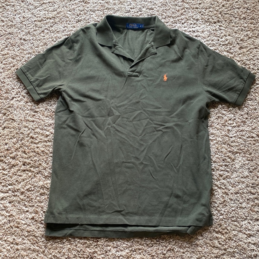 Men’s polo Ralph Lauren in hunter green